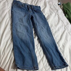Cat & Jack Blue Straight Jeans Classic Denim
